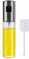 food-grade glass olive oil sprayer: refillable dispenser for cooking, bbq, salad & more logo