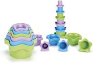 🌱 stca 8586 eco-friendly stacking cups by green toys logo