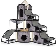 🐱 catville tower gray: the ultimate haven for your feline friend - prevue pet products 7240 logo