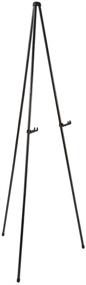 img 4 attached to 🎨 Quartet 64" Heavy-Duty Tripod Easel Stand: Stable and Convenient Display Solution (27E, Black)