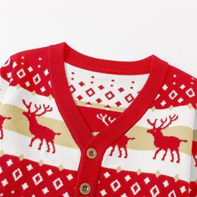 img 3 attached to 🎄 Christmas Holiday Boys' Clothing - Remimi Pullover Sweater