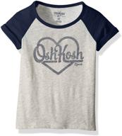 kosh girls kids logo ivory girls' clothing for tops, tees & blouses logo