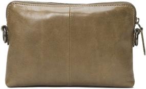 img 2 attached to Frye Melissa Crossbody Wristlet Beige Women's Handbags & Wallets