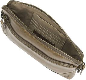 img 1 attached to Frye Melissa Crossbody Wristlet Beige Women's Handbags & Wallets