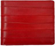 vidlea genuine wallet bifold burgundy logo