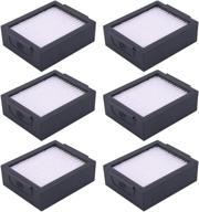 🔄 6-pack neutop filters replacement for irobot roomba e, i, & j series e5(5150), e6(6198), i3(3150), i3+(3550), i4(4150), i4+, i6, i6+(6550), i7(7150), i7+(7550), i8, i8+, j7(7150), j7+(7550), plus robot vacuums логотип