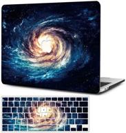 🌌 macbook pro 13 inch 2020 case - ciaoye rubberized hard plastic protective case with keyboard cover for model a2338 m1 a2251 a2289, pro 13 with touch bar, 13.3 inch - galaxy logo