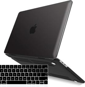 img 4 attached to 💻 IBENZER New 2020 MacBook Pro 13 Inch Case: Hard Shell + Keyboard Cover - Black. Compatible with M1 & A2338 A2289 A2251 A2159 A1989 A1706 A1708. High-Quality Protection for Apple Mac Pro 13 Touch Bar (2020-2016)