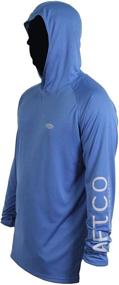 img 2 attached to AFTCO Samurai Hooded Performance Sleeve Men's Clothing: Ultimate Active Wear for Optimum Comfort