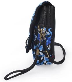 img 2 attached to Jiyaru Embroidered Cellphone Crossbody Multicolor Women's Handbags & Wallets and Shoulder Bags
