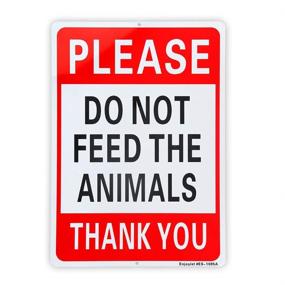 img 4 attached to Please Not Feed Animals Sign