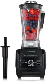 img 4 attached to 🔥 Cleanblend Commercial Blender: Powerful 1800 Watt Base for High Performance Ice Crushing, Large Smoothies, & Hot Soups