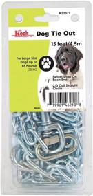 img 1 attached to 🐶 Koch Industries Large Dog Tie-Out Chain, 15 ft - A20321