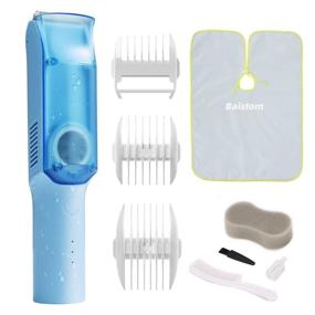 img 4 attached to 👶 Baistom Baby Hair Clipper: Silent Vacuum Trimmer, Automatic Hair Suction for Infants and Children, Cordless Rechargeable Waterproof Haircutting Set