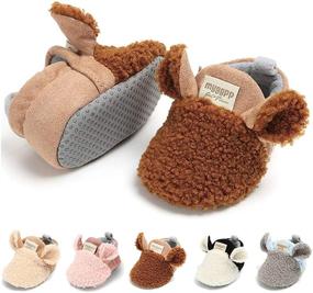 img 4 attached to LAFEGEN Baby Girl Slipper Booties: Newborn & Toddler Apparel and Accessories