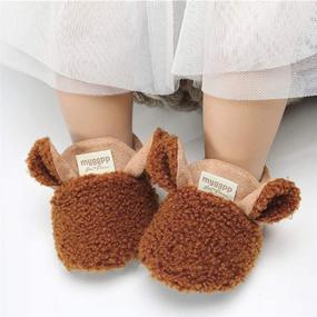 img 3 attached to LAFEGEN Baby Girl Slipper Booties: Newborn & Toddler Apparel and Accessories
