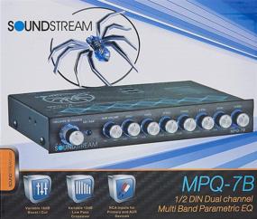 img 1 attached to Оптимизировано для SEO: звуковой эквалайзер Soundstream MPQ-7B с 7-полосным 1/2 DIN Audio