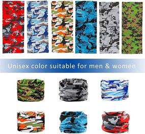 img 1 attached to Protection Gaiter Breathable Summer Bandana