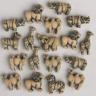 🦁 explore the wild with our jungle animal bead assortment! logo