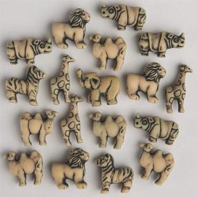img 1 attached to 🦁 Explore the Wild with our Jungle Animal Bead Assortment!