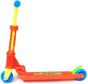img 3 attached to Электронная детская игрушка- скейтборд на пальцах с пультом управления и игровыми транспортными средствами