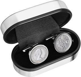 img 3 attached to English Sixpence Cufflinks Genuine Satisfaction