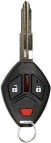 img 3 attached to 🔑 High-Quality KeylessOption Keyless Entry Remote Uncut Notch Car Ignition Chip Key Fob for OUCG8D-620M-A