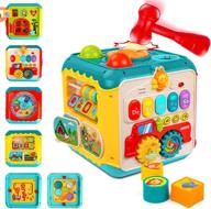 🧩 unih activity cube toys for baby, educational learning toys for toddlers, 7-in-1 early developmental toys for boys & girls, ages 1-3 years old logo