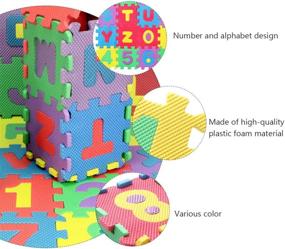 img 1 attached to Garneck Alphabet Interlocking Children Education: A Fun and Interactive Learning Tool for Kids