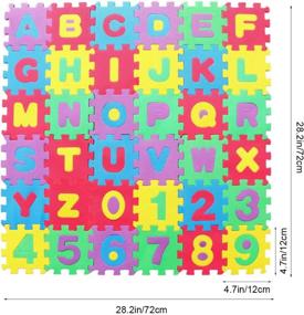img 3 attached to Garneck Alphabet Interlocking Children Education: A Fun and Interactive Learning Tool for Kids