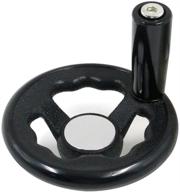 🔄 rotating tulead handwheel with disassembling revolving diameter logo