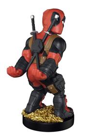 img 4 attached to 🔌 Cable Guy - Marvel's &#34;Rear View Deadpool&#34;: The Ultimate Device Holder for Marvel Fans!