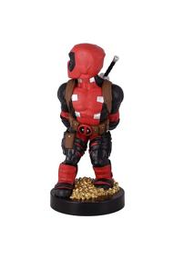 img 1 attached to 🔌 Cable Guy - Marvel's &#34;Rear View Deadpool&#34;: The Ultimate Device Holder for Marvel Fans!