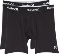 hurley classic briefs 2 pack floral boys' clothing : underwear logo