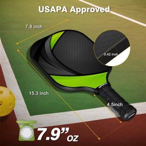 img 1 attached to GRM Pickleball Graphite Lightweight Including