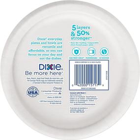 img 1 attached to Shop Dixie Everyday Paper Plates - Lunch or Light Dinner Plate, 8.5 Inches, 154 Count