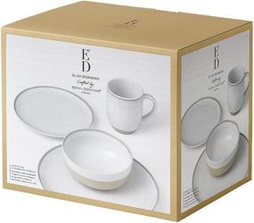 img 3 attached to 🍽️ Royal Doulton 16 Piece Dinnerware by Degeneres