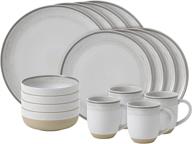 🍽️ royal doulton 16 piece dinnerware by degeneres logo