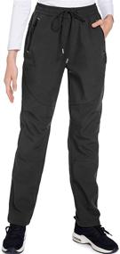 img 4 attached to Womens Pants Insulated Fleece Hiking