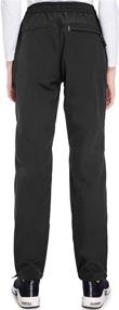 img 3 attached to Womens Pants Insulated Fleece Hiking