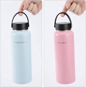 img 3 attached to YLBLGBIA Vacuum Insulated Stainless Steel Bottles Insulated Outdoor Recreation