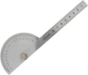 img 2 attached to Utoolmart Protractor Staninless Finder Measuring