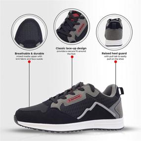 img 3 attached to 👟 Enhance Your Walk with Alpine Swiss Classic Sneakers