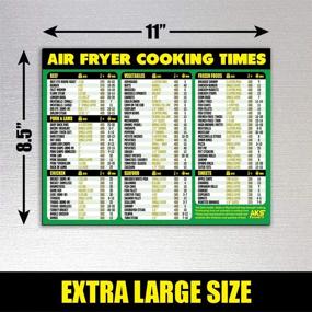 img 2 attached to Fryer Cooking Times Magnetic Cheat