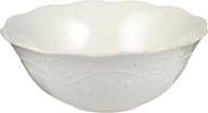 lenox french perle serve white logo