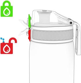 img 1 attached to 💧 Ion8 One Touch Sport/Bike Water Bottle - Leakproof & BPA-free - Fits in Various Containers & Holders - 18 oz/500 ml (Pack of 1) - Blue