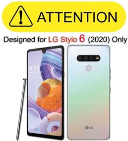 img 3 attached to 📱 Чехол серии COVRWARE Aegis Pro для LG Stylo 6 - полнокорпусный прочный чехол-держатель Armor с встроенным защитным экраном, клипом для пояса, подставкой - синий