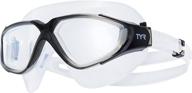 tyr rogue adult clear black sports & fitness logo