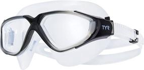 img 1 attached to TYR Rogue Adult Clear Black Sports & Fitness