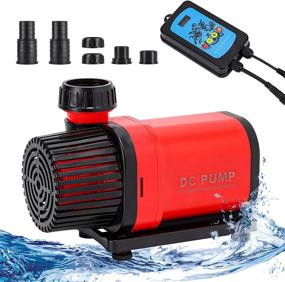 img 4 attached to 🐠 Poafamx 845GPH Aquarium Water Pump: Powerful Submersible Pump with Controller, Ideal for Fish Tanks, Ponds, Fountains, and Hydroponics - 3200L/H, 3.2M Lift, Saltwater/Freshwater Compatible - 110V